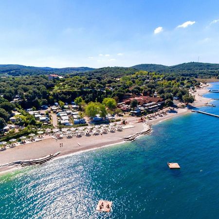 Eurocamp Tents At Campsite Val Saline Hotel Rovinj Luaran gambar