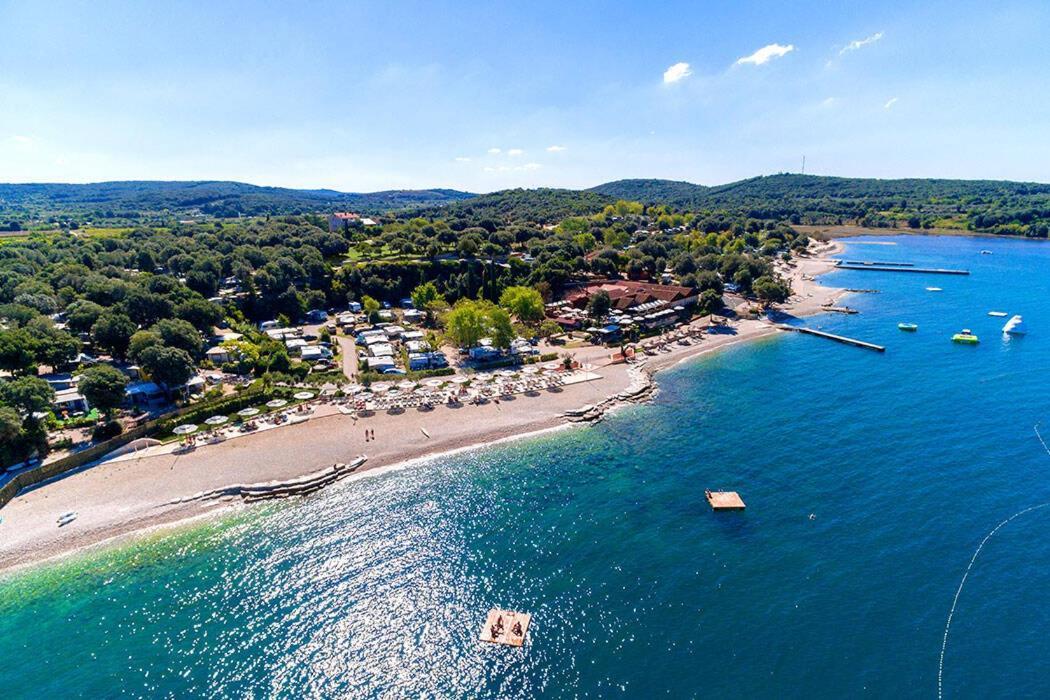 Eurocamp Tents At Campsite Val Saline Hotel Rovinj Luaran gambar