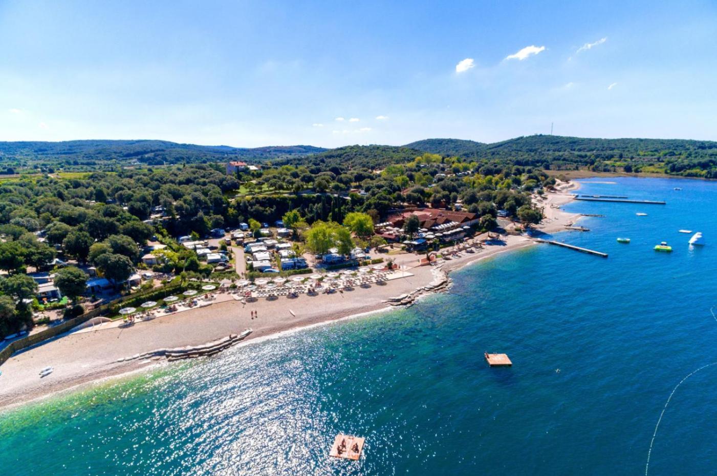 Eurocamp Tents At Campsite Val Saline Hotel Rovinj Luaran gambar