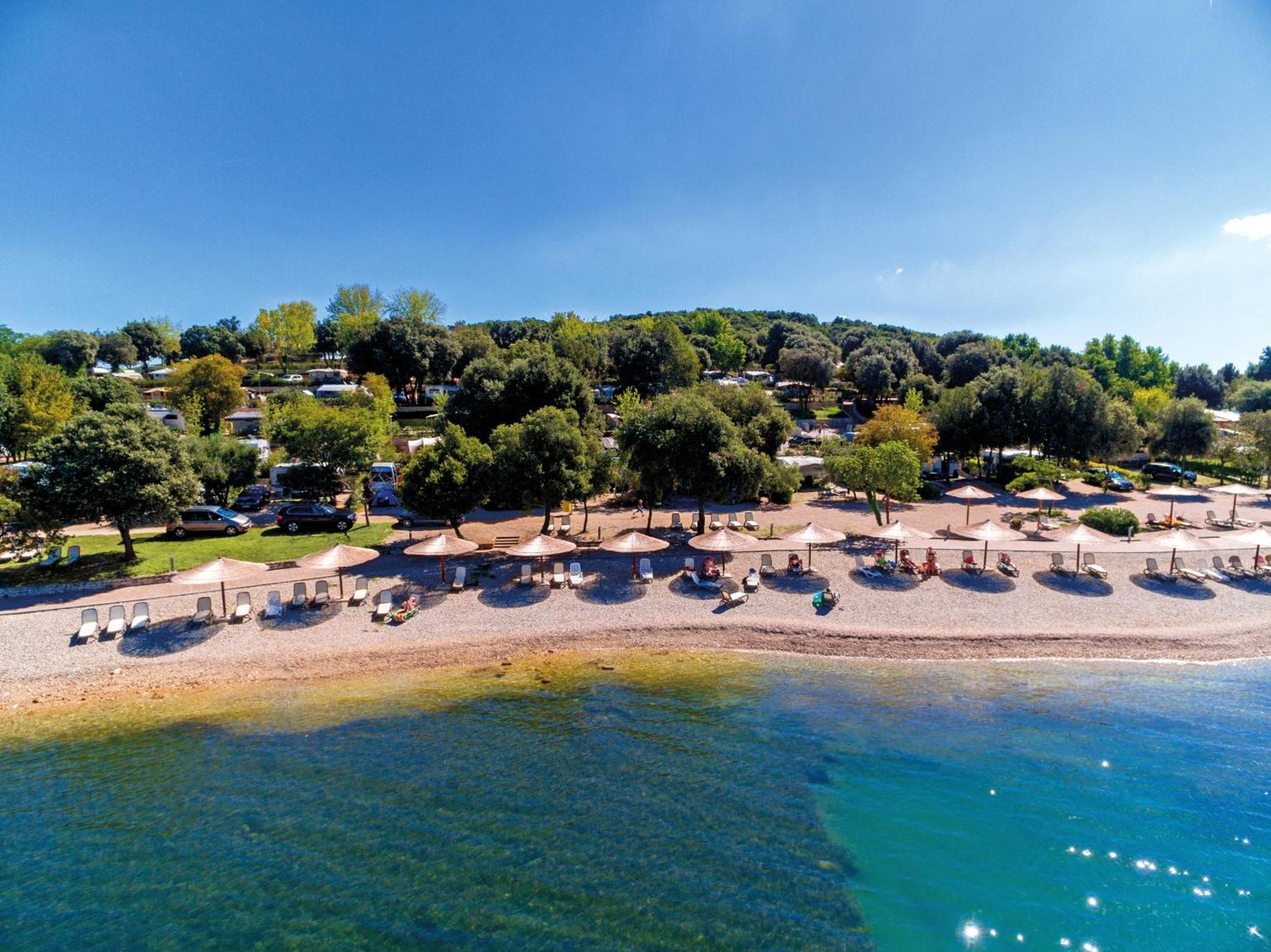 Eurocamp Tents At Campsite Val Saline Hotel Rovinj Luaran gambar